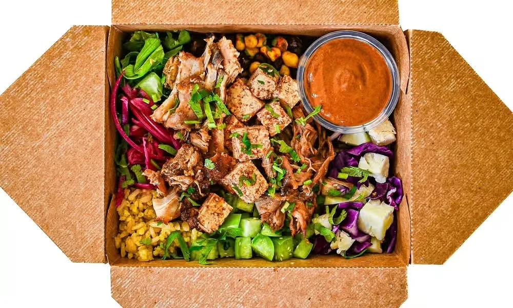 Palmita Power Mixto Bowl with Palmita Mole