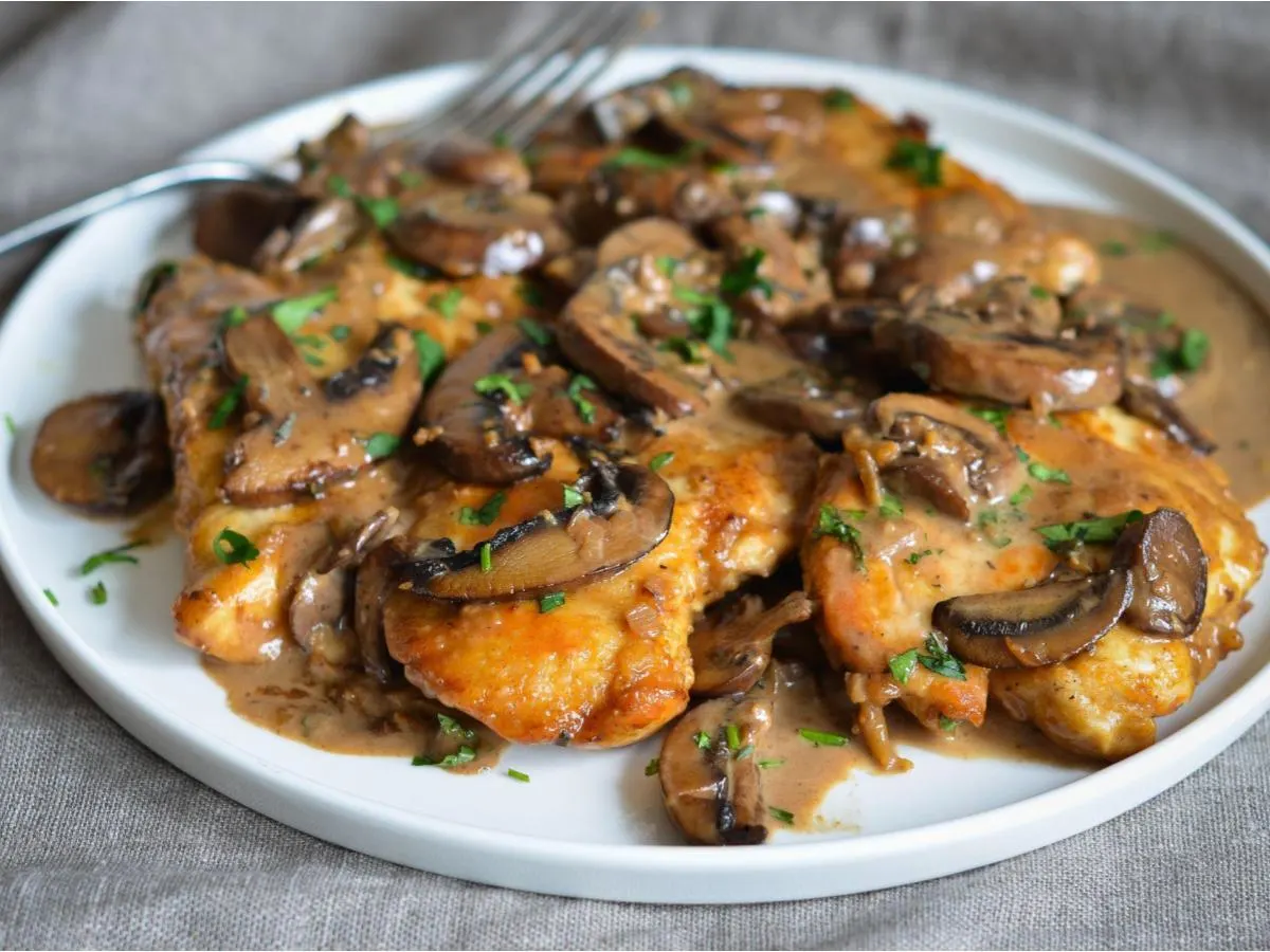 Chicken Marsala (Sauce on the Side)