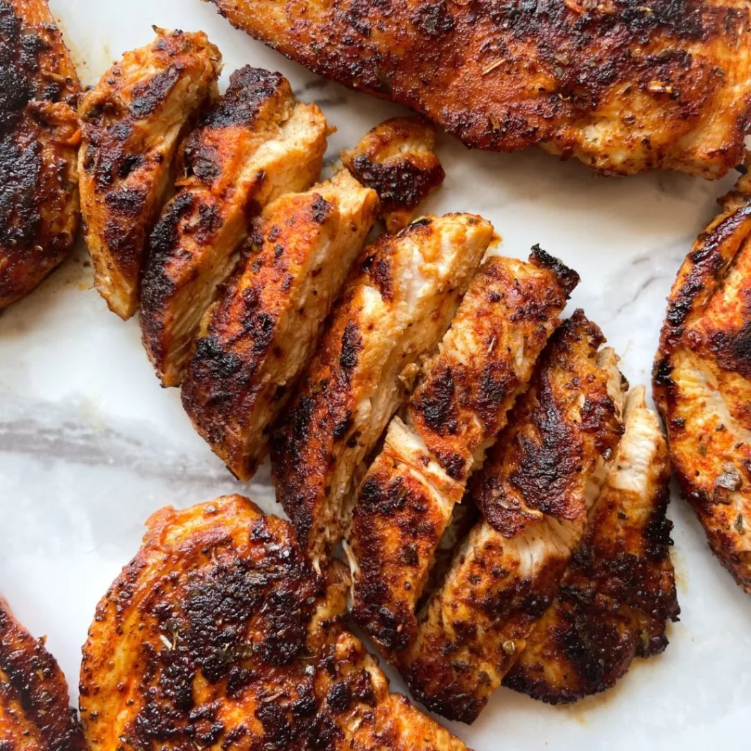 Extra Grilled Blackened Chicken
