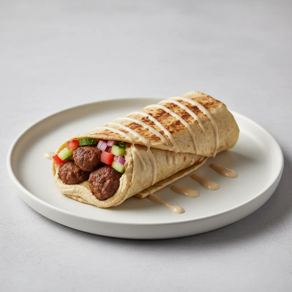 Lamb Kefta Sandwich Lamb Kefta Sandwich