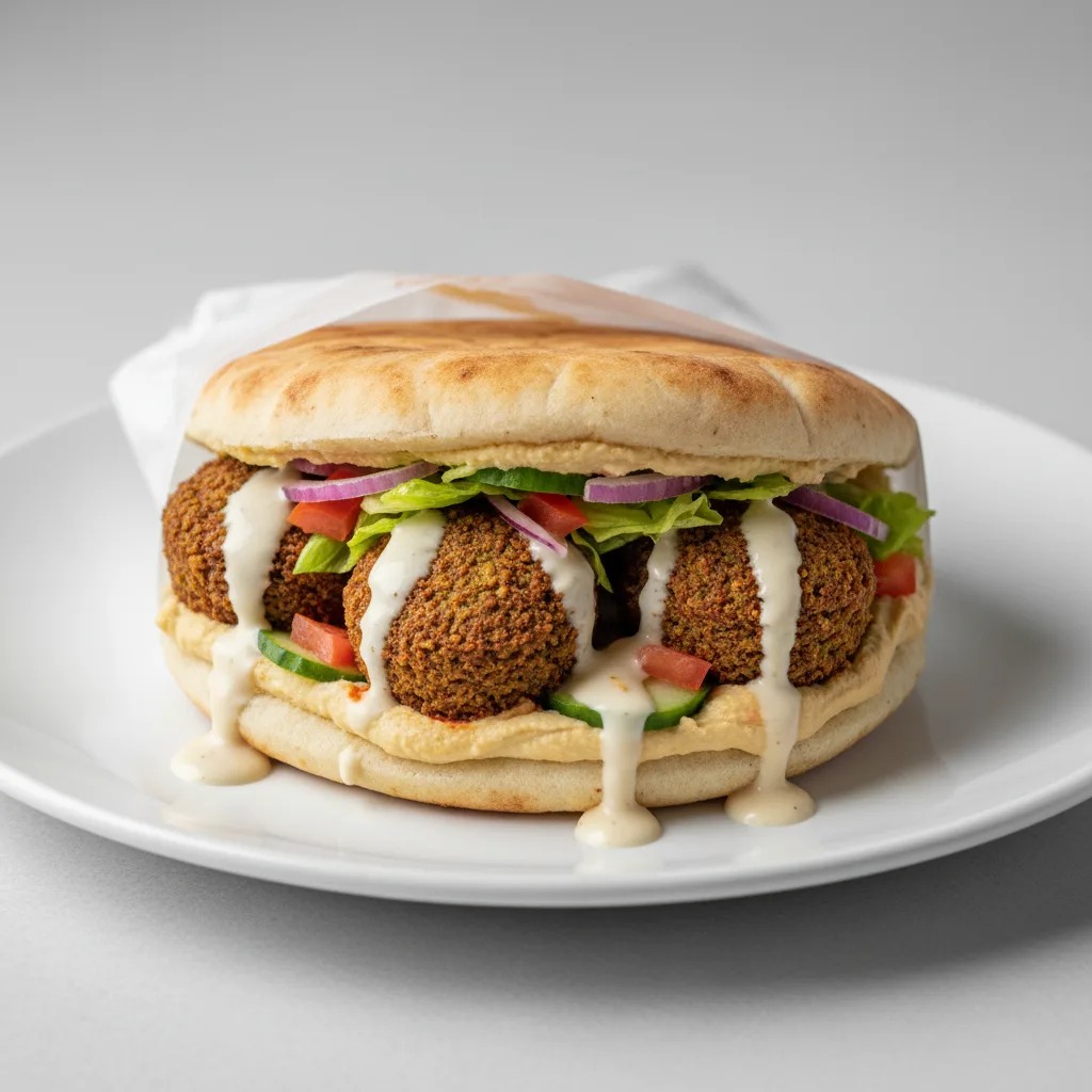 Falafel Sandwich Falafel Sandwich