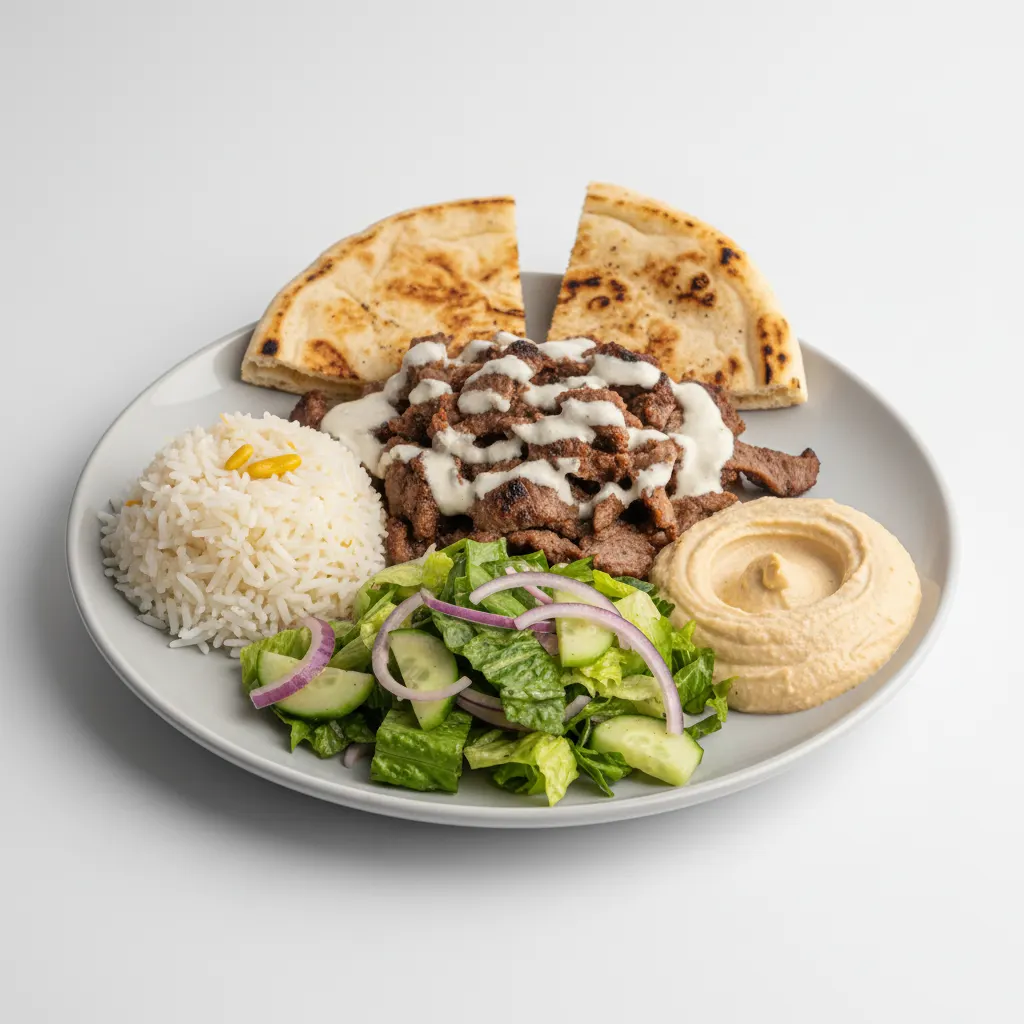 Lamb Shawarma Plate Lamb Shawarma Plate