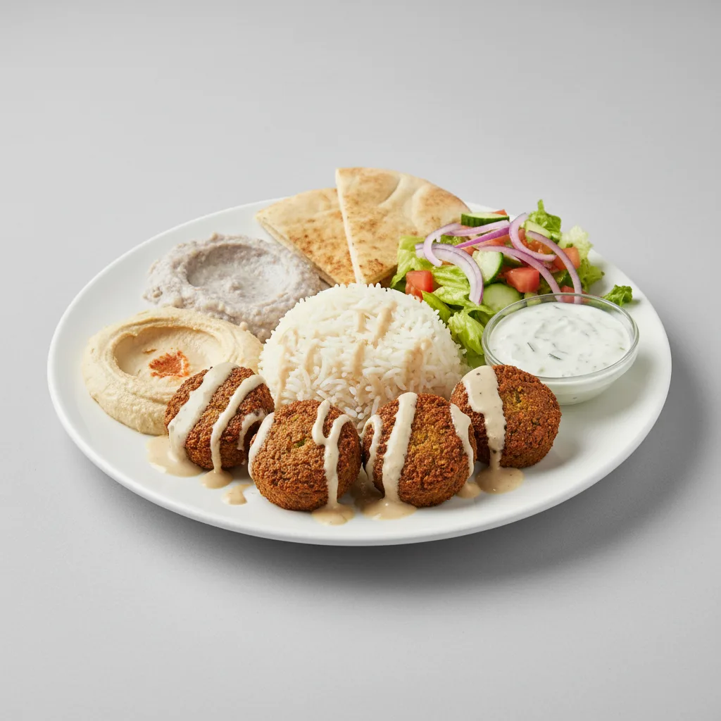 Falafel Plate Falafel Plate
