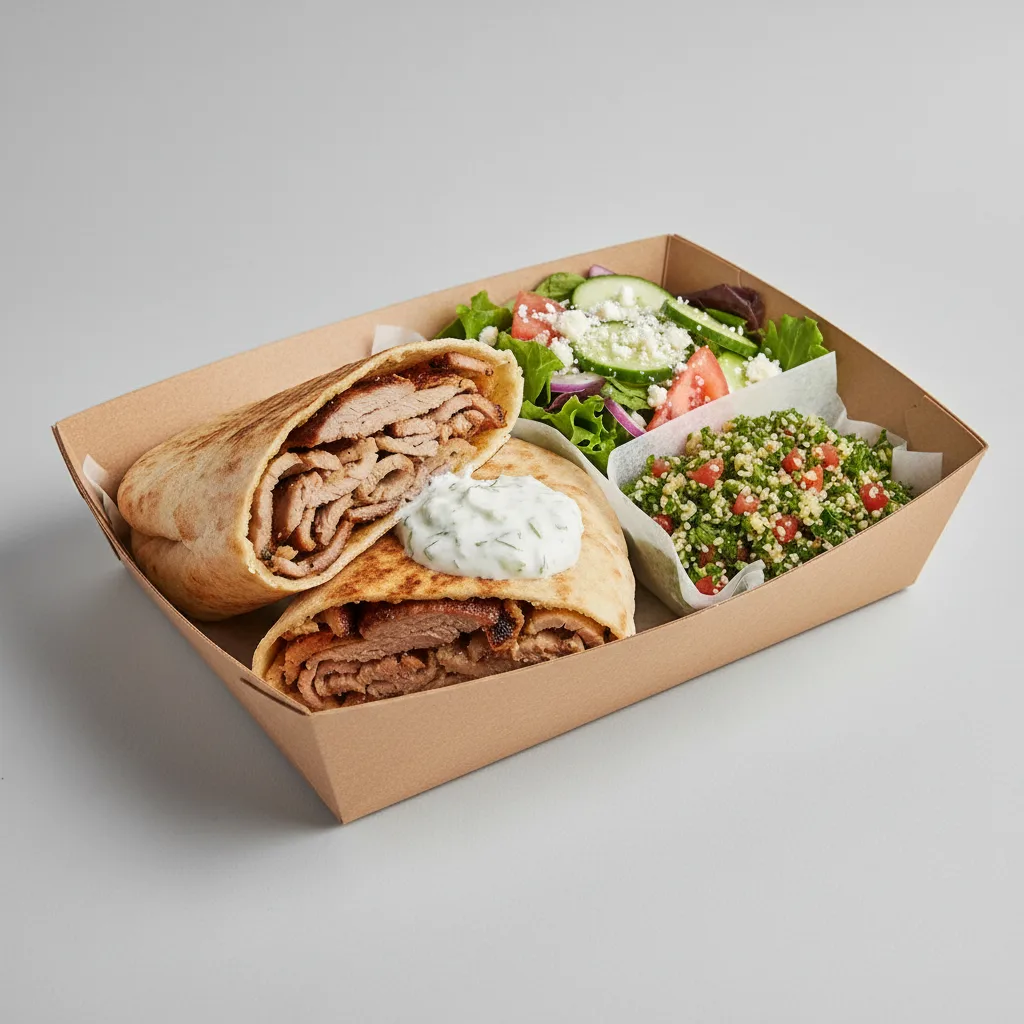 Classic Gyro Sandwich Meal Classic Gyro Sandwich Meal