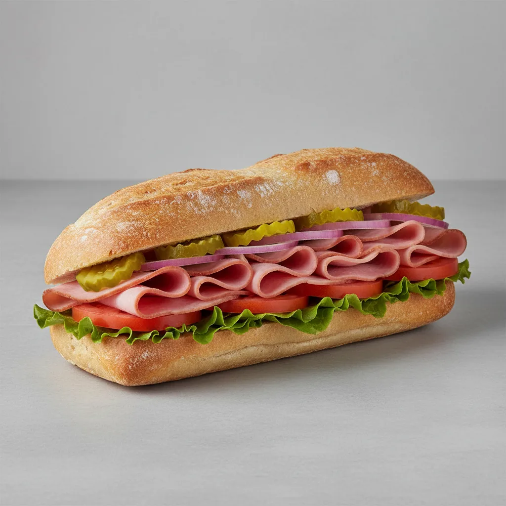 Black Forest Ham Sourdough Sandwich Black Forest Ham Sourdough Sandwich