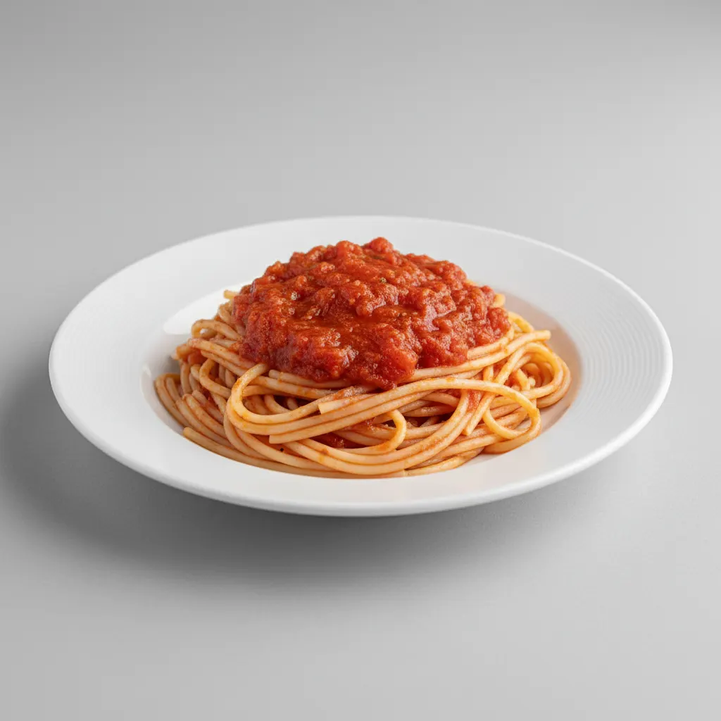 Spaghetti with Marinara Spaghetti with Marinara