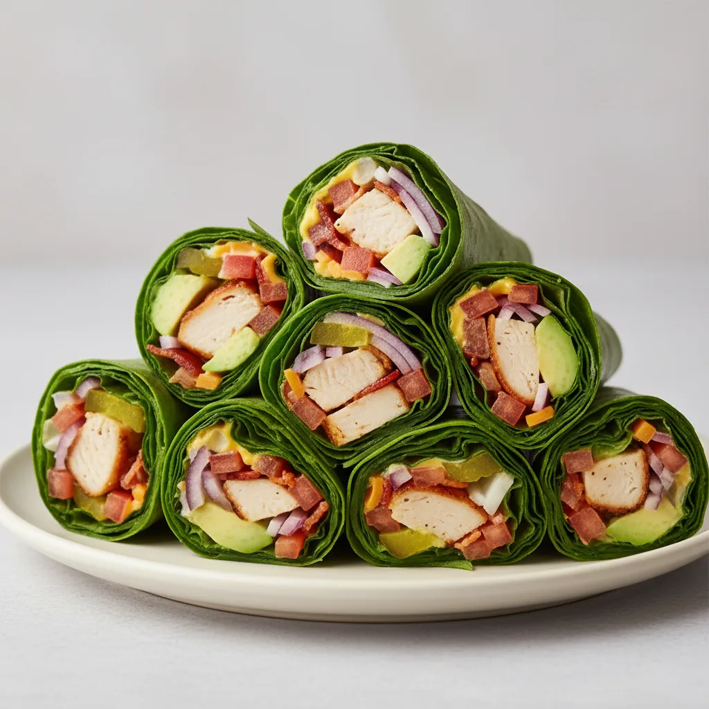 Morton's Club Lettuce Wrap Morton's Club Lettuce Wrap
