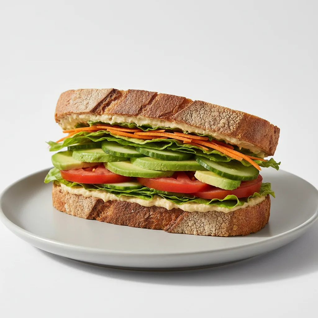 Hummus y Palta Sandwich Hummus y Palta Sandwich