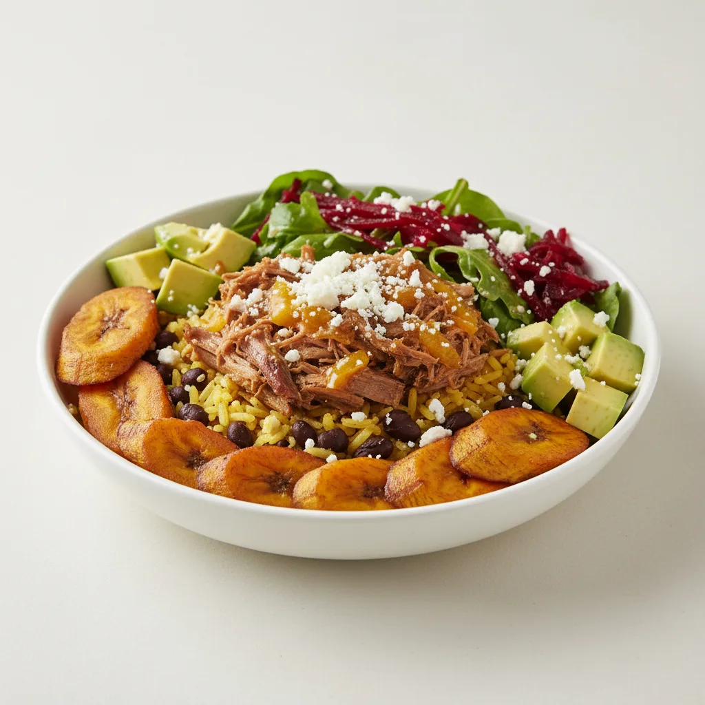 Caribe Bowl with Mojo Pork Caribe Bowl with Mojo Pork