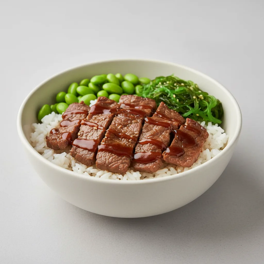 Beef Teriyaki Rice Bowl Beef Teriyaki Rice Bowl
