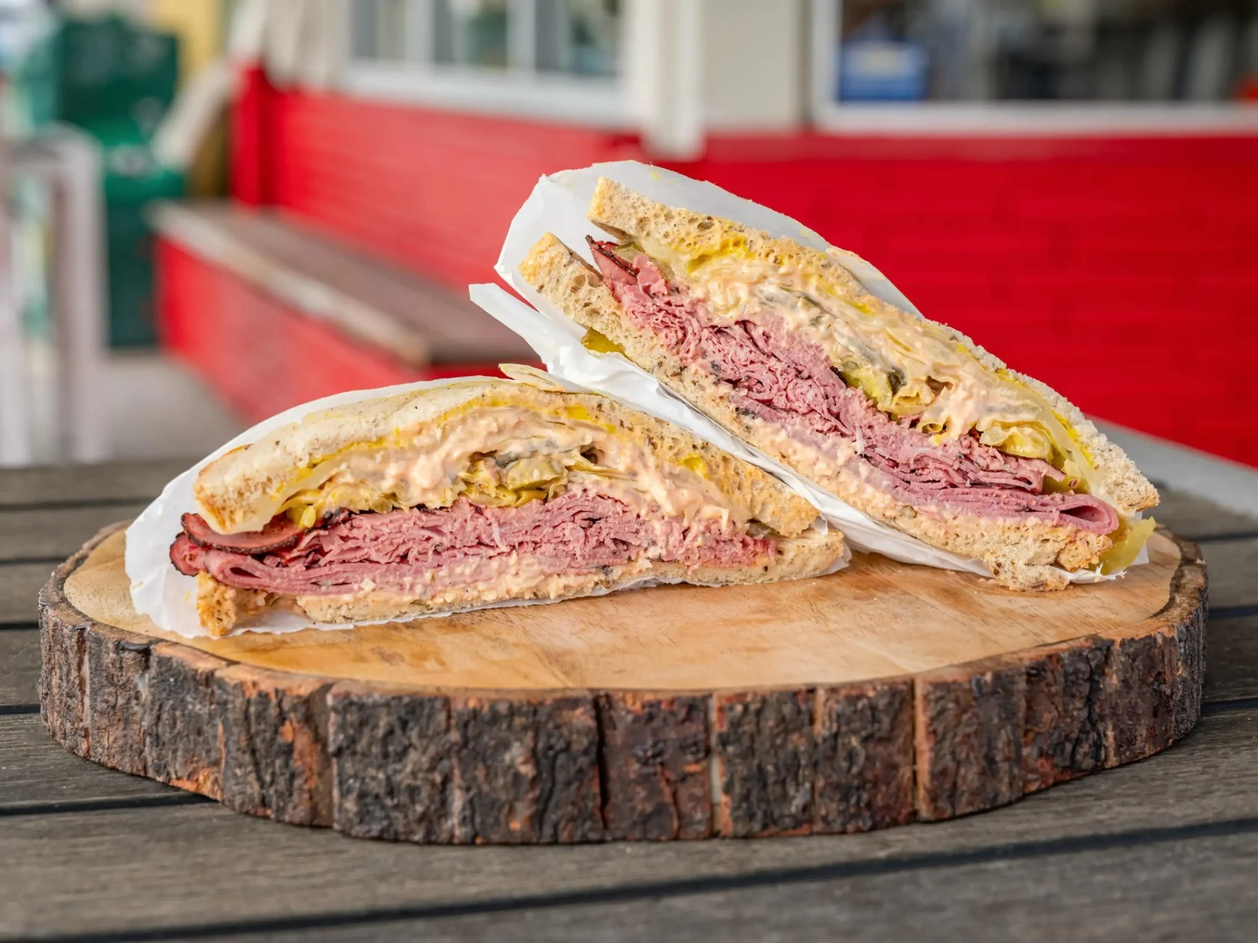 Johnny's Pastrami Sandwich with Chips