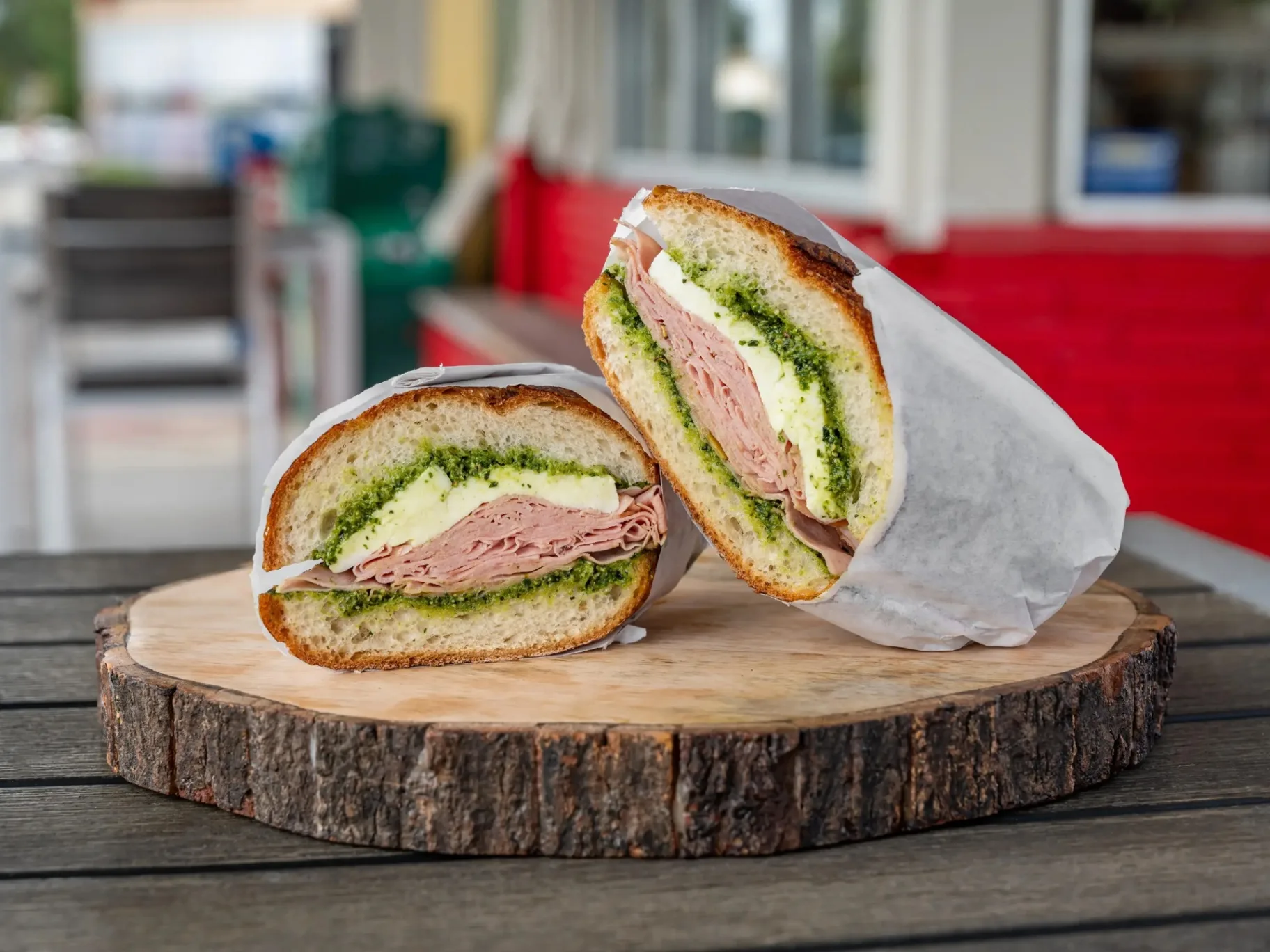 The Morti Sandwich with Potato Salad