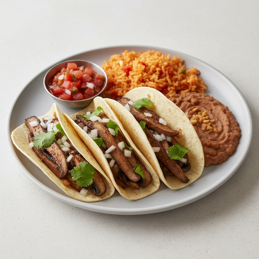 Portobello Taco Plate