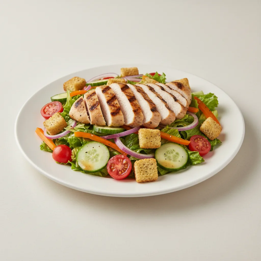 Garden Salad with Chicken Garden Salad with Chicken
