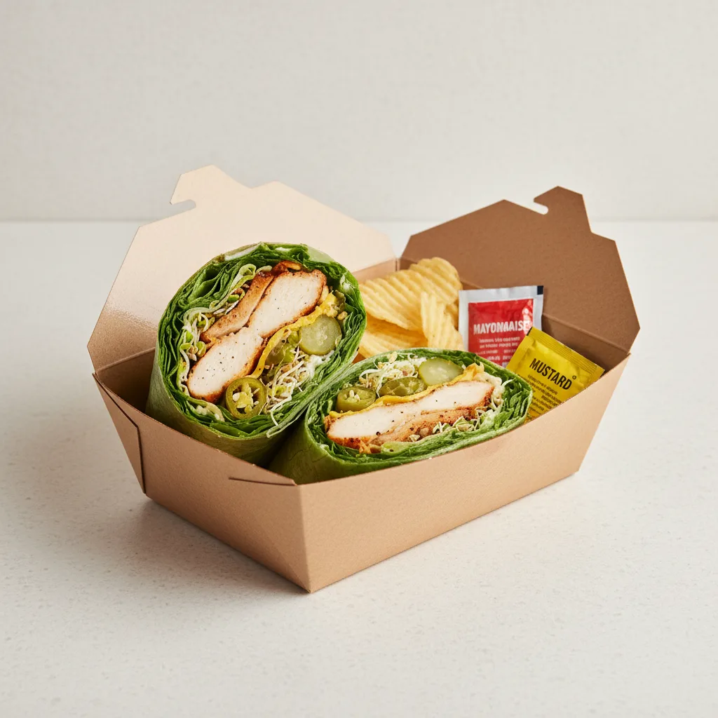 The Nino Lettuce Wrap Boxed Meal The Nino Lettuce Wrap Boxed Meal