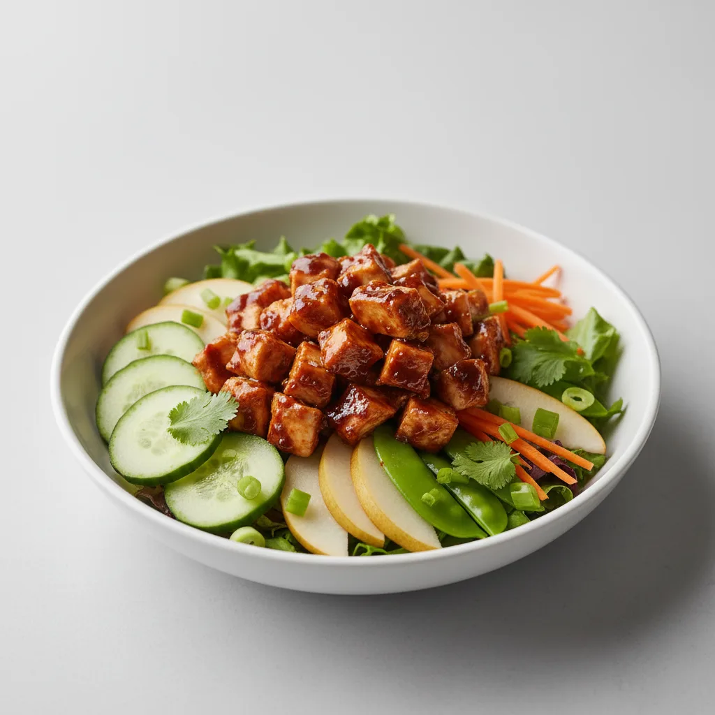 Nut-Free Chicken Salad with Tamarind Sauce (No Cashews)