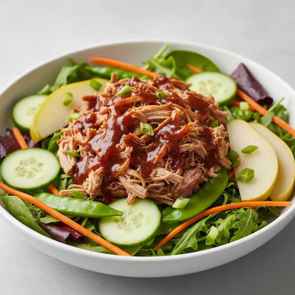 Nut-Free Pork Shoulder Salad with Tamarind Sauce (No Cashews)