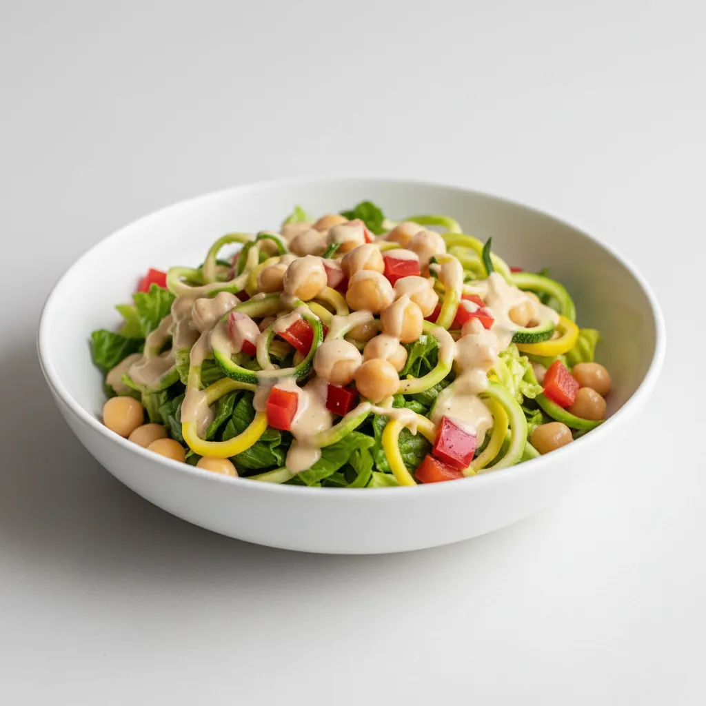 Romaine Zucchini Salad