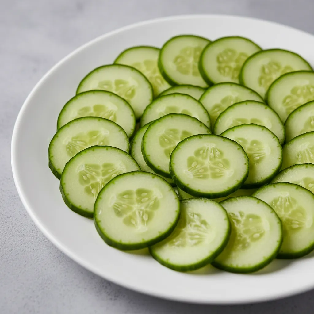 Sliced Cucumbers Sliced Cucumbers
