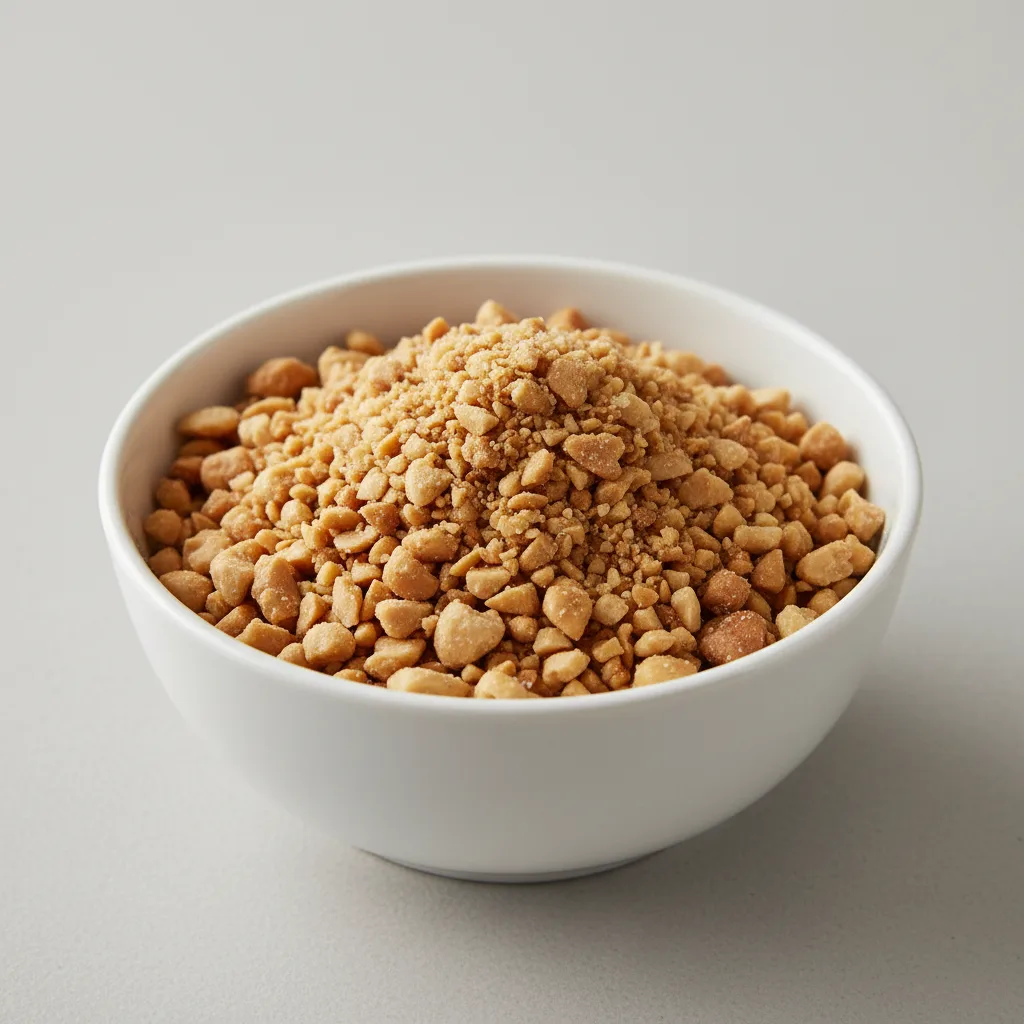 Salted and Roasted Crushed Peanuts Salted and Roasted Crushed Peanuts