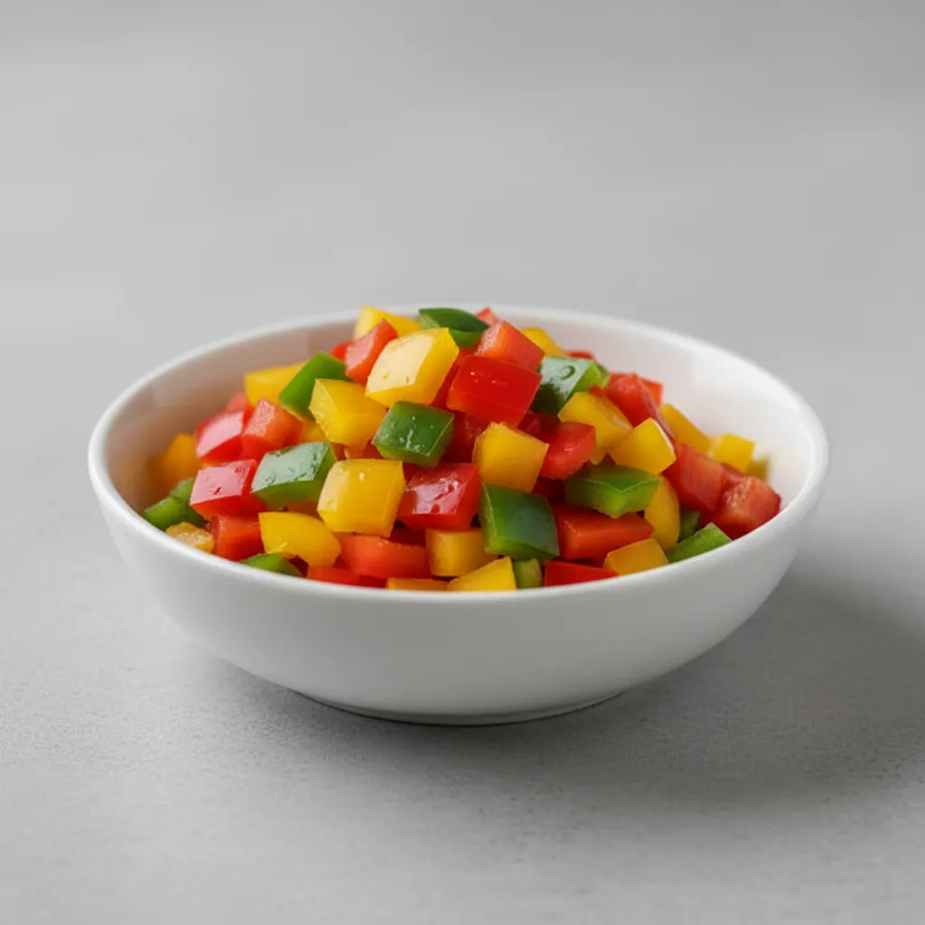 Diced Bell Peppers Diced Bell Peppers