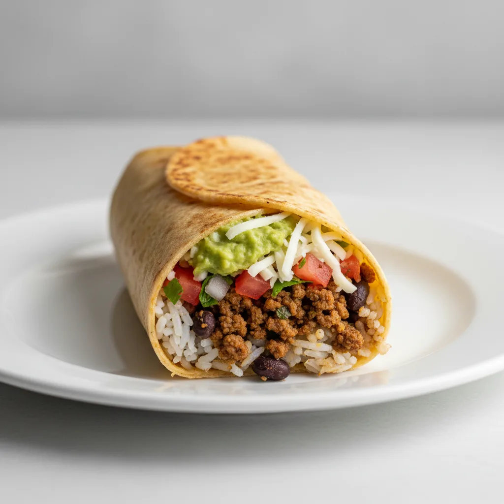 Carne Molida Burrito Carne Molida Burrito