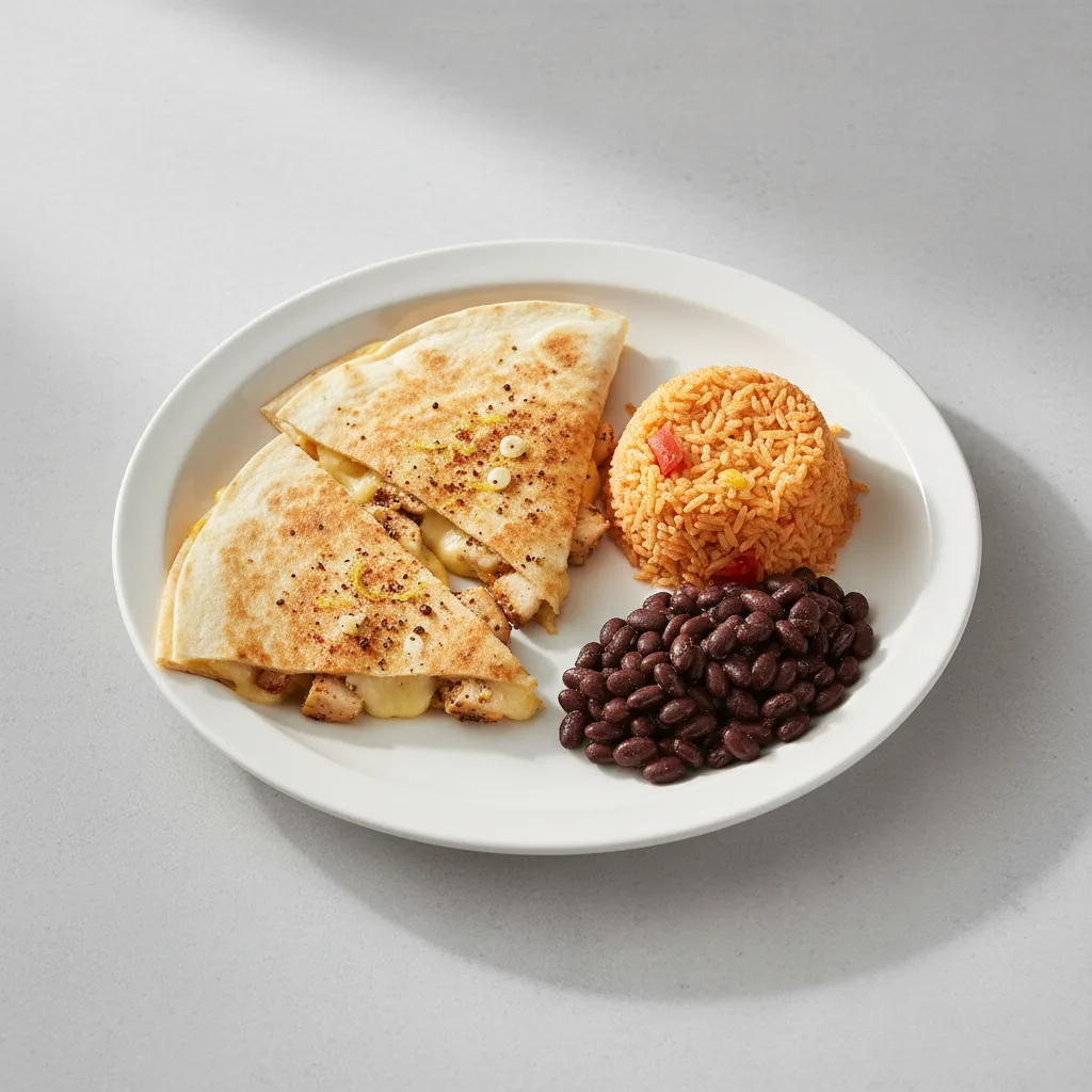Grilled Chicken Quesadilla Meal Grilled Chicken Quesadilla Meal