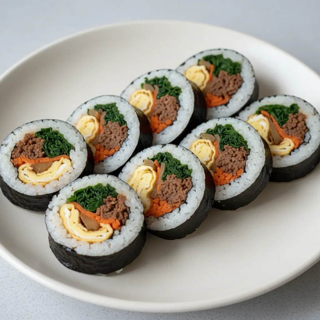 Beef Kimbab Beef Kimbab