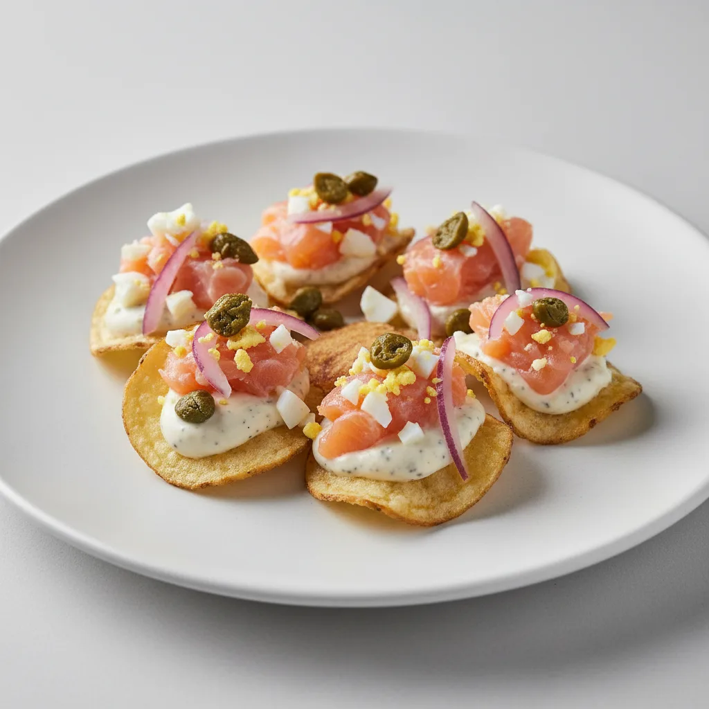 Smoked Salmon Crackers Smoked Salmon Crackers