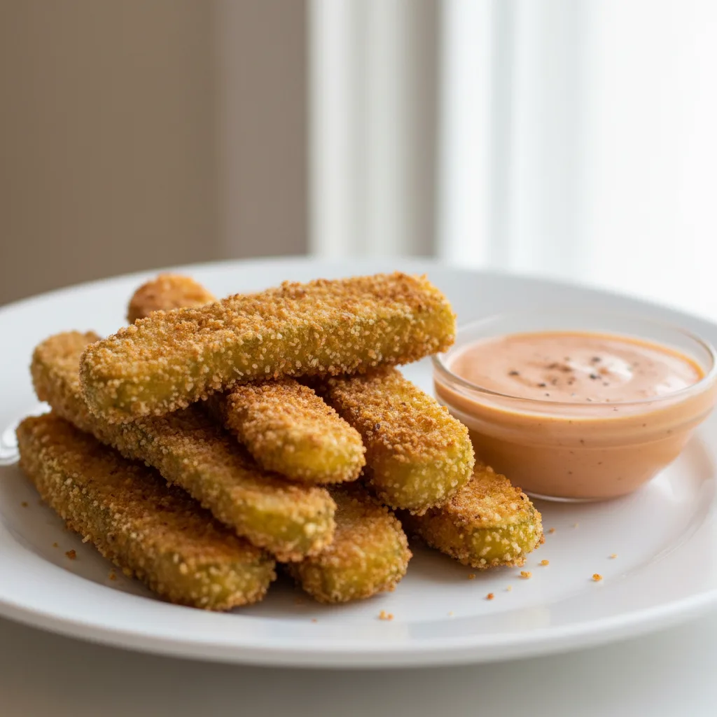 Famous Fried Pickles with Urban Sauce Famous Fried Pickles with Urban Sauce