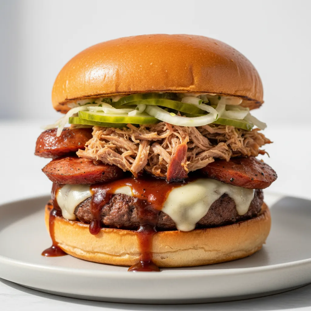 Hot & Smokey Burger Hot & Smokey Burger