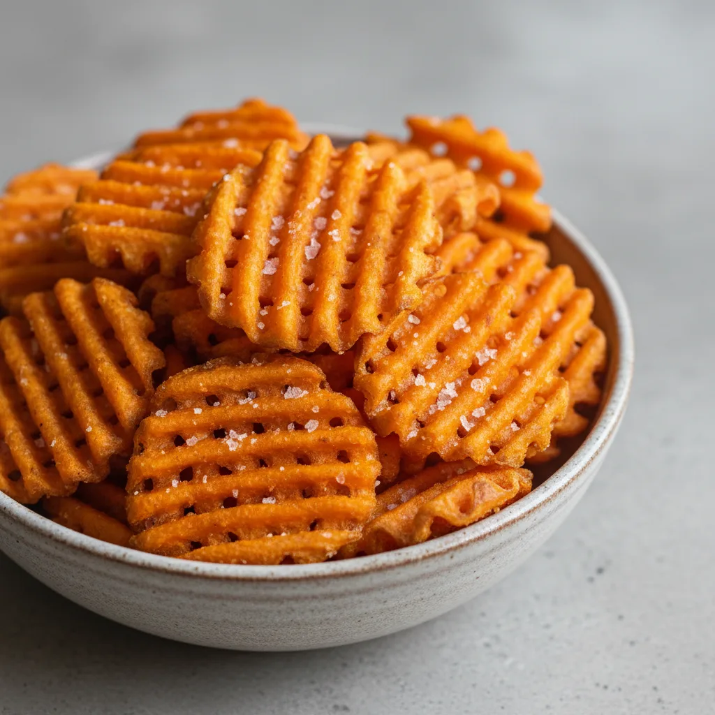 Sweet Potato Waffle Fries Sweet Potato Waffle Fries