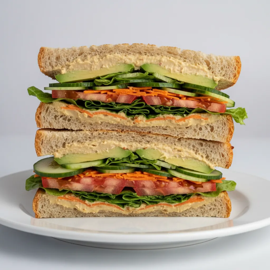 Hummus y Palta Sandwich Hummus y Palta Sandwich