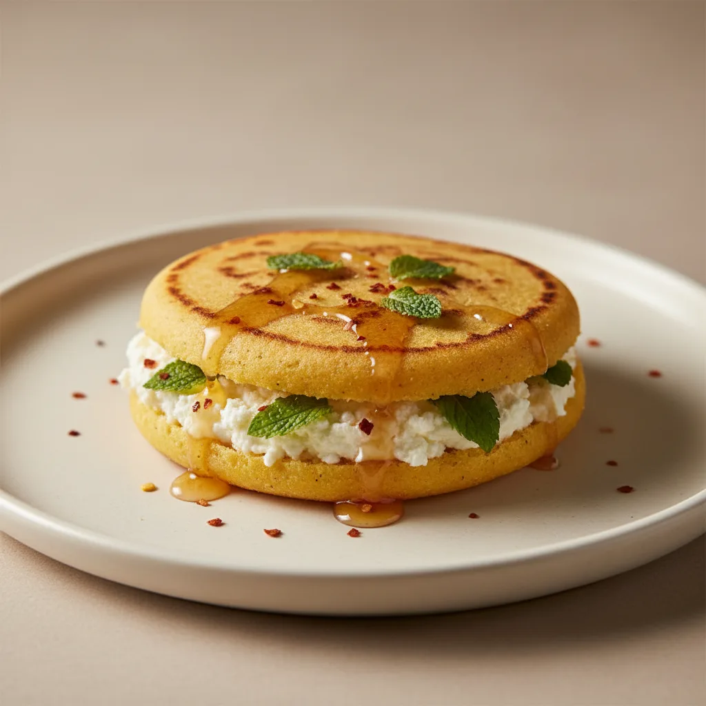 Arepa Con Queso Arepa Con Queso