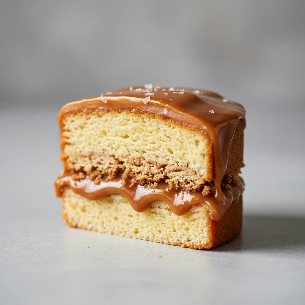 Salted Caramel Crunch Cake Salted Caramel Crunch Cake