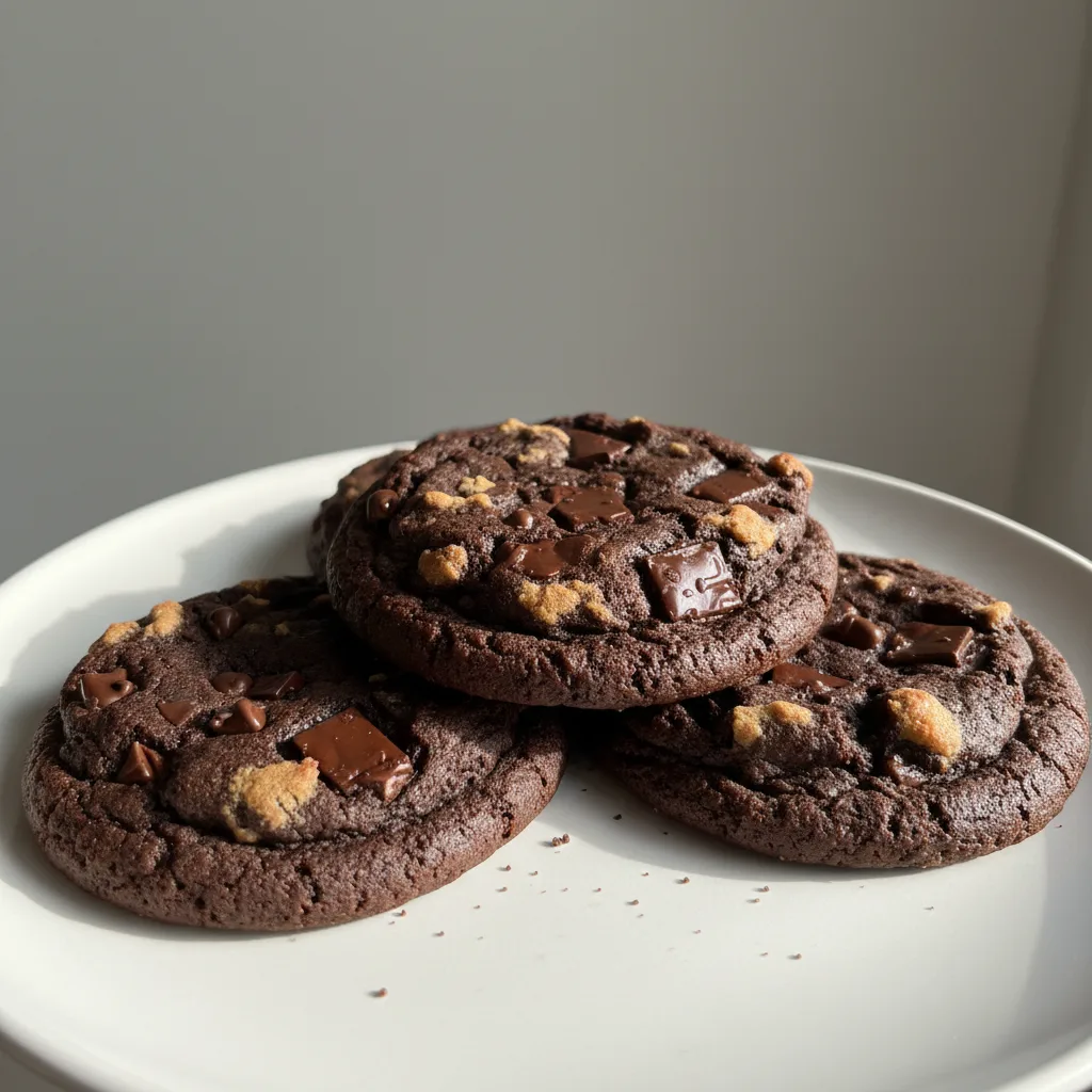 Jumbo Fresh Baked Chocolate Chocolate Chunk Cookies Jumbo Fresh Baked Chocolate Chocolate Chunk Cookies