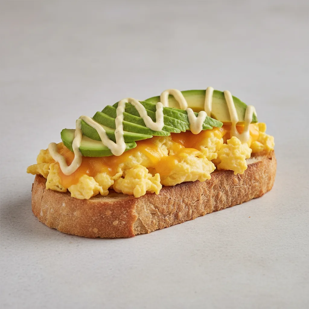 La Positiva with Scrambled Eggs La Positiva with Scrambled Eggs