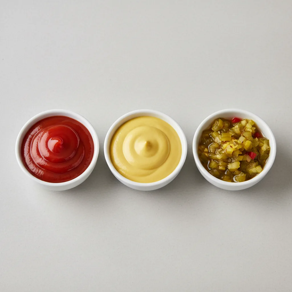 Hot Dog Condiments Hot Dog Condiments