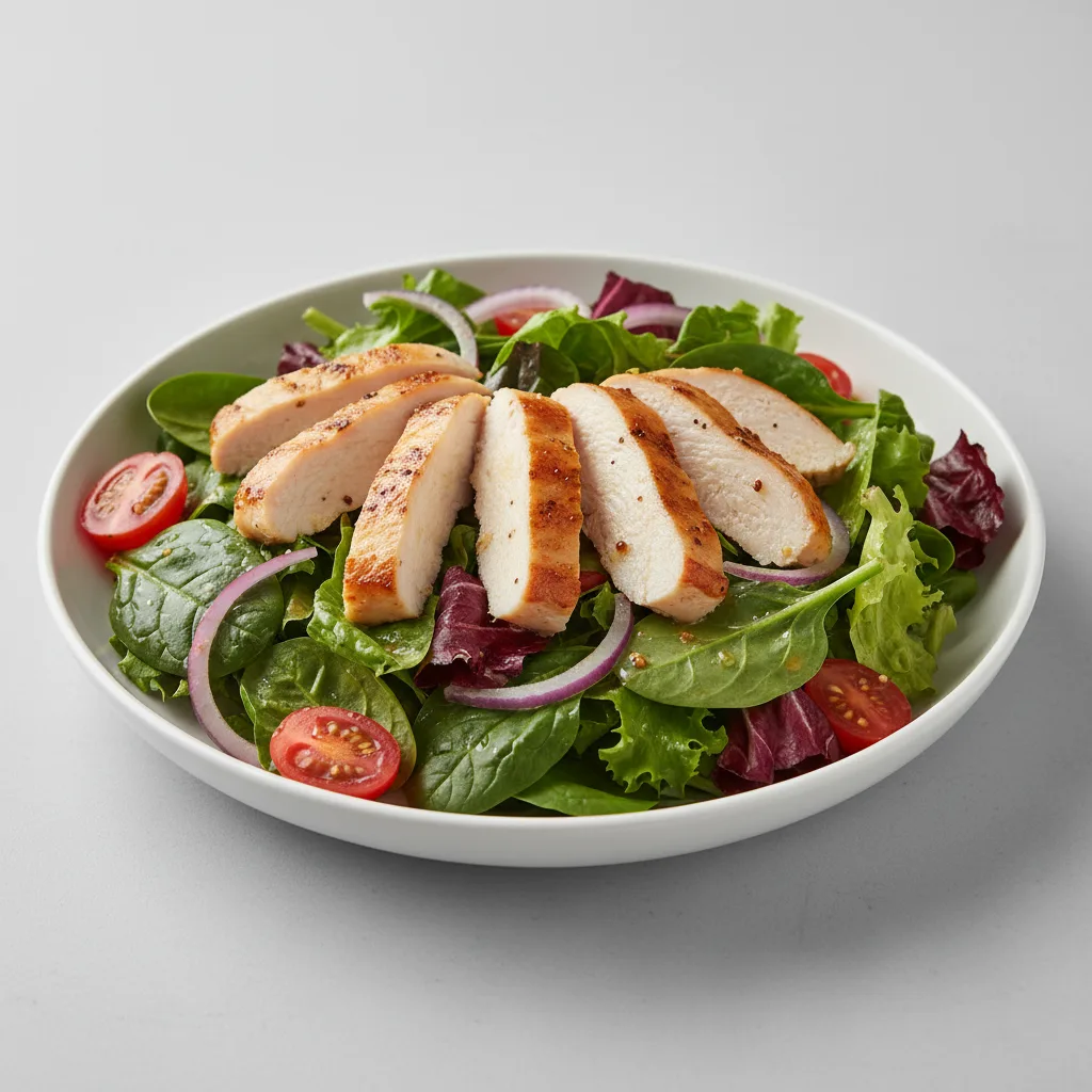 Chicken Mixed Greens Salad Chicken Mixed Greens Salad