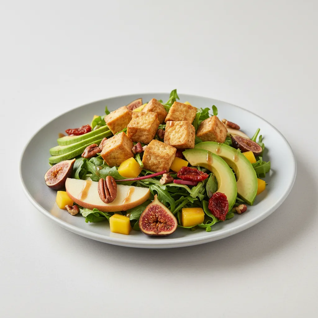 Fig Salad with Tofu Fig Salad with Tofu
