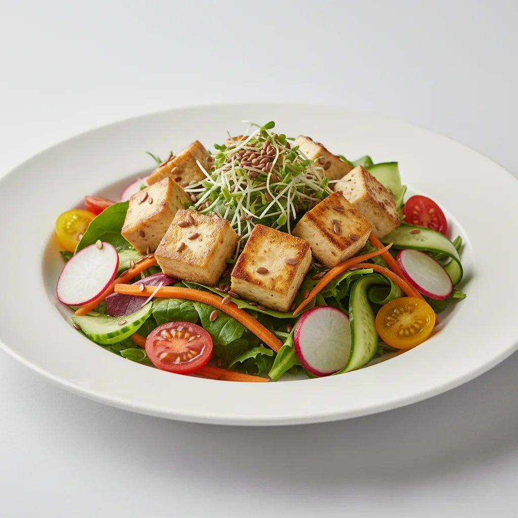 Spa Salad with Tofu Spa Salad with Tofu