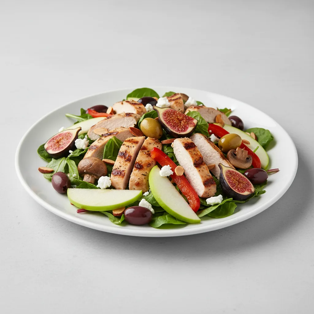 Mediterranean Rosemary Chicken and Figs Salad Mediterranean Rosemary Chicken and Figs Salad