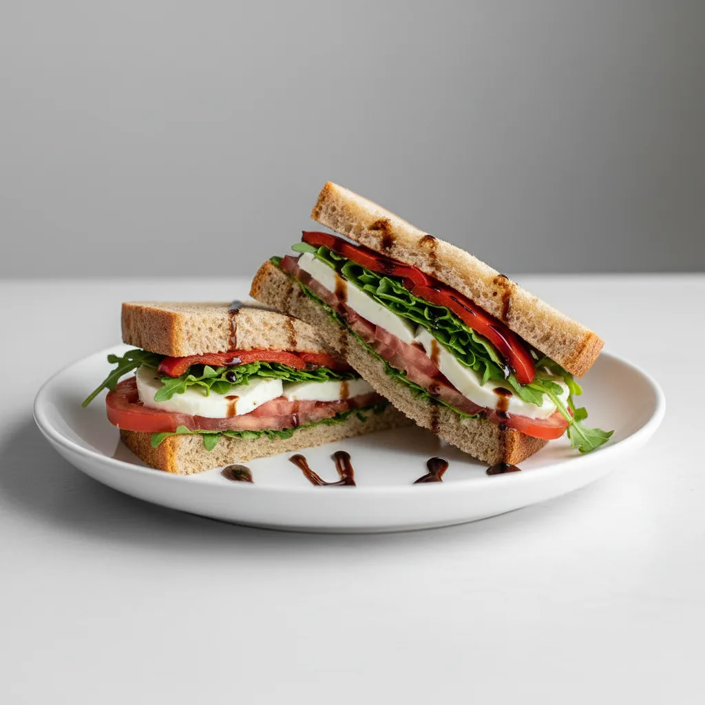 Gluten-Free Caprese Sandwich Gluten-Free Caprese Sandwich