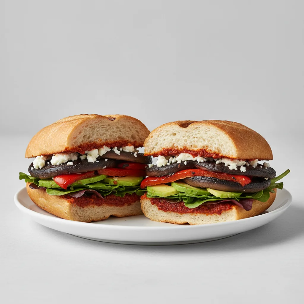 Gluten-Free Portobello Sandwich Gluten-Free Portobello Sandwich