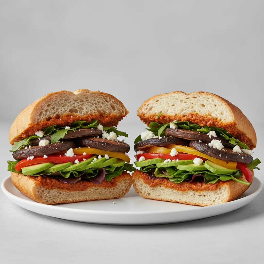 Gluten-Free Portobello Sandwich Gluten-Free Portobello Sandwich