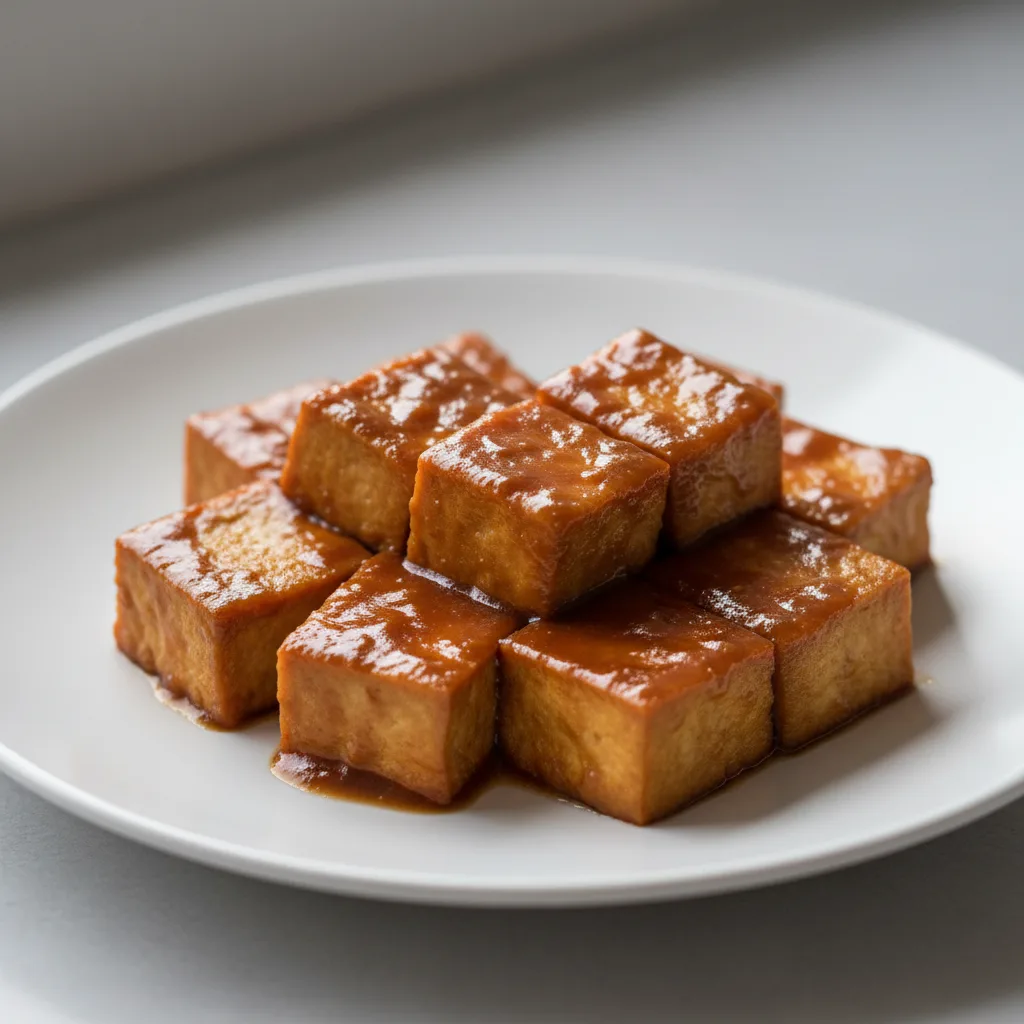 Soy Ginger Glazed Tofu (Gluten-Free) Soy Ginger Glazed Tofu (Gluten-Free)