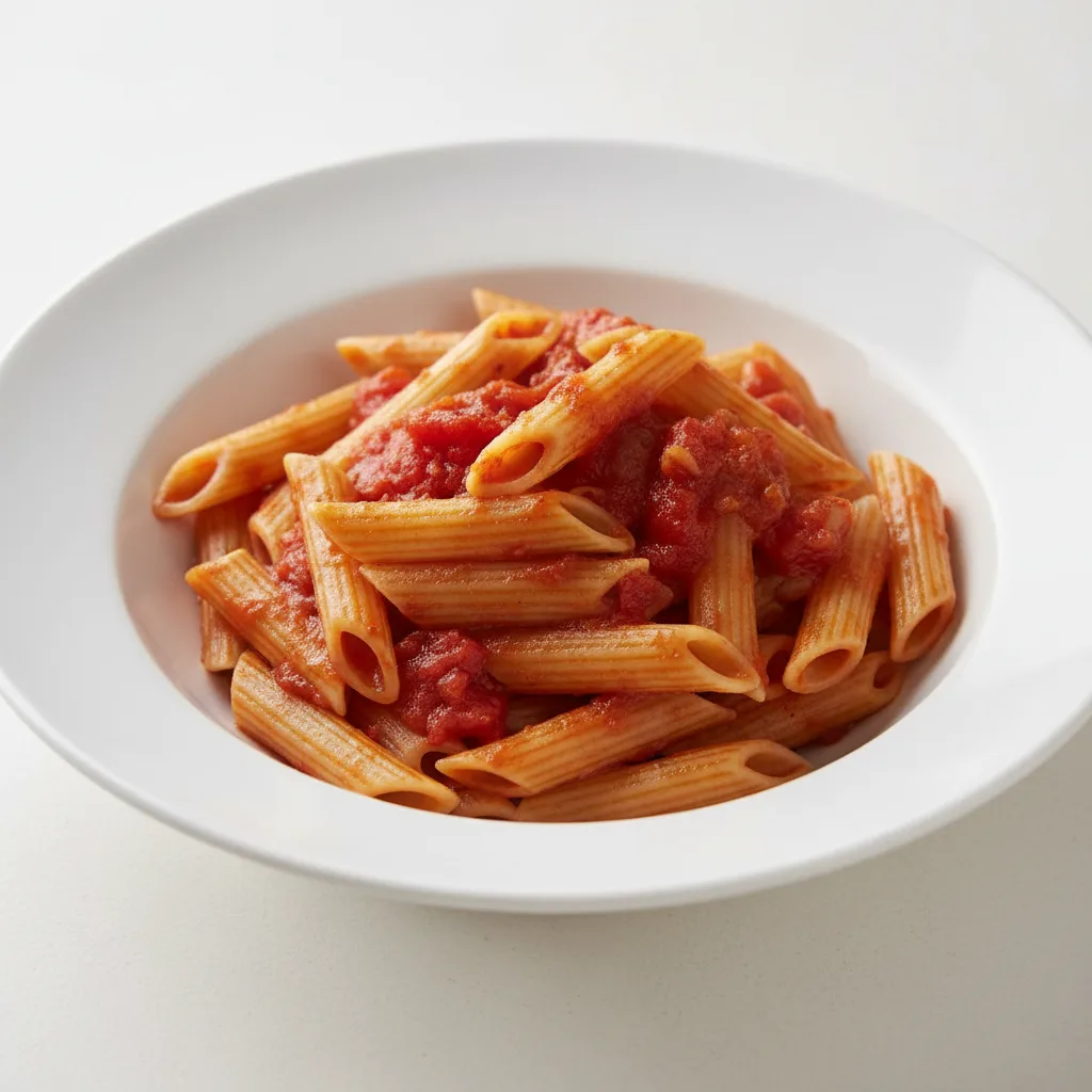 Pasta Marinara with Penne Pasta Marinara with Penne