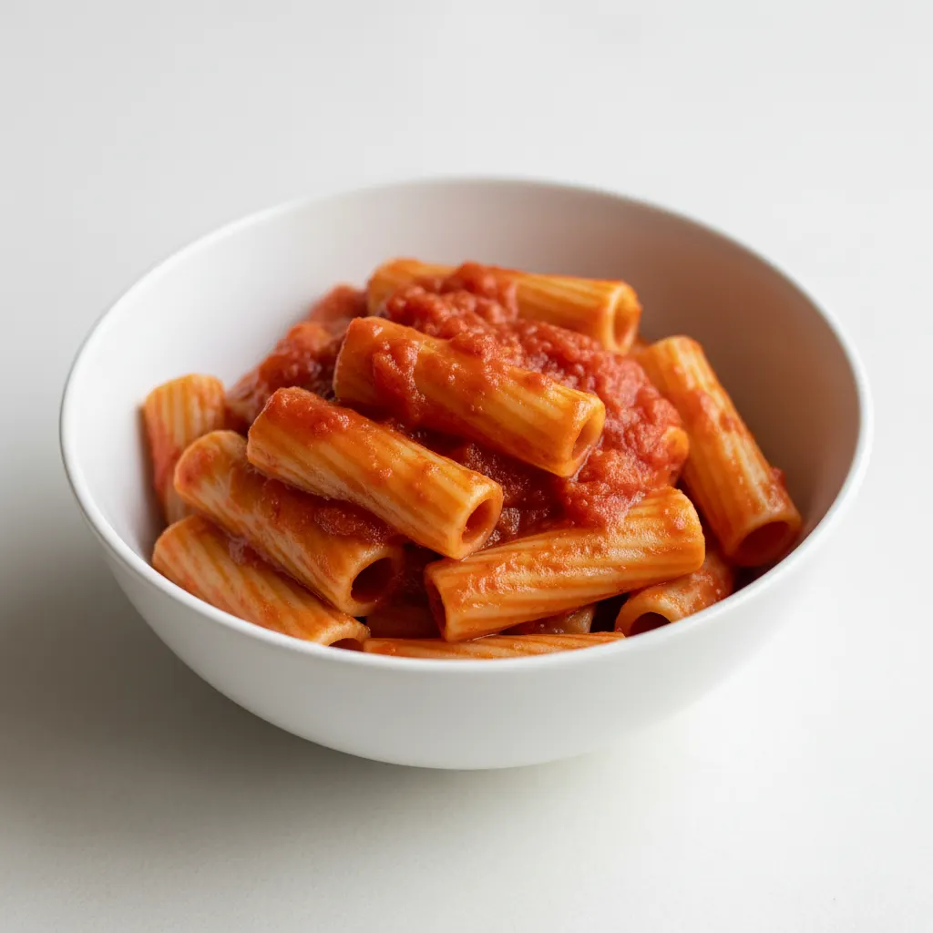 Pasta Marinara with Rigatoni Pasta Marinara with Rigatoni