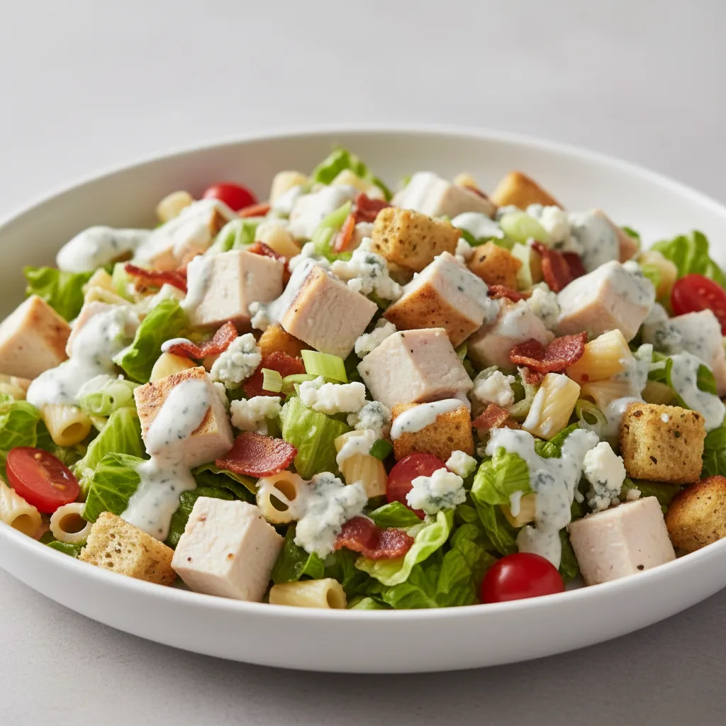 Chicago-Style Chop Salad with Blue Cheese Dressing Chicago-Style Chop Salad with Blue Cheese Dressing