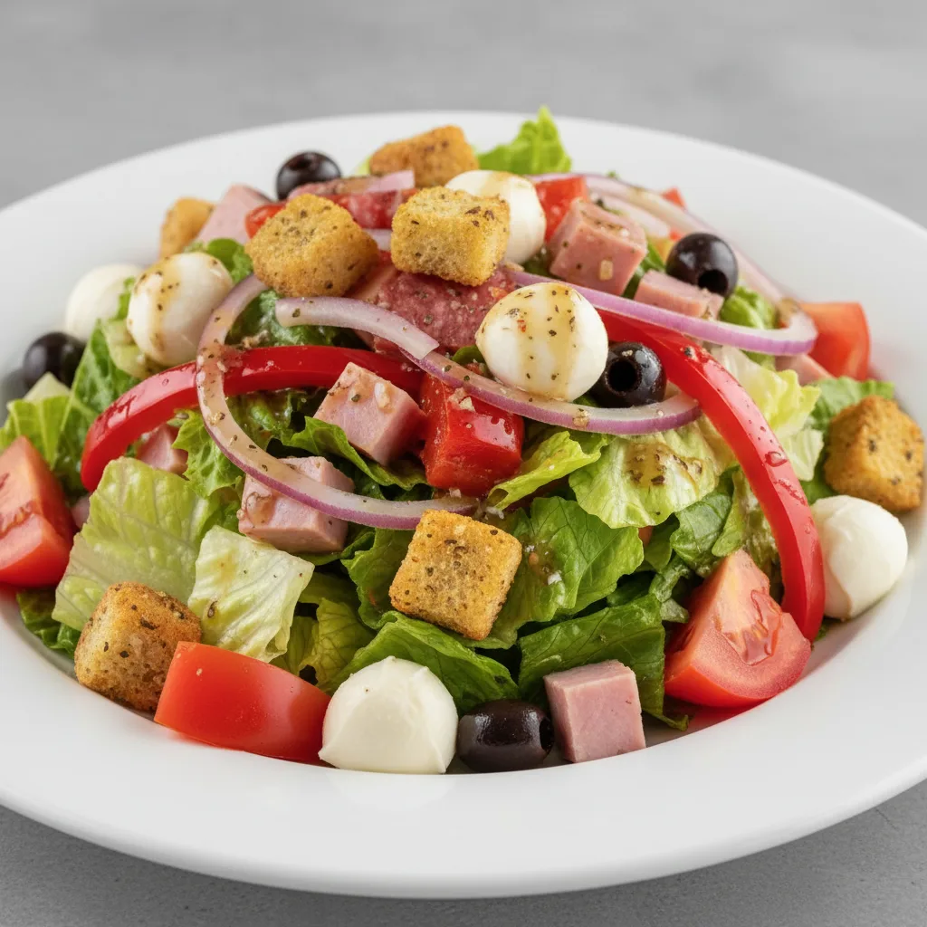 Italian Chopped Salad with House Italian Dressing Italian Chopped Salad with House Italian Dressing
